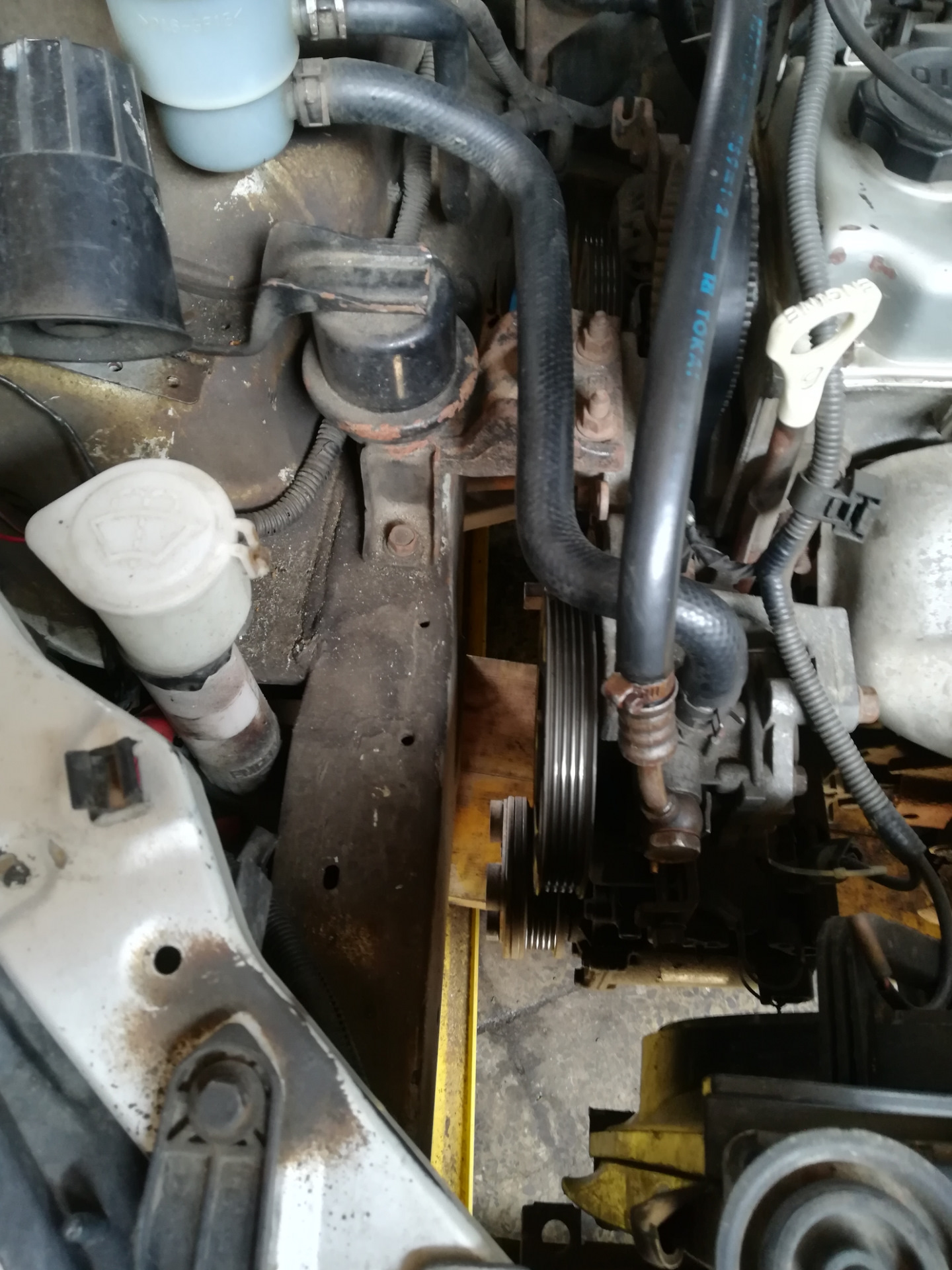 Замена Грм 4g18 — Mitsubishi Lancer IX, 1,6 л, 2004 года | плановое ТО ...