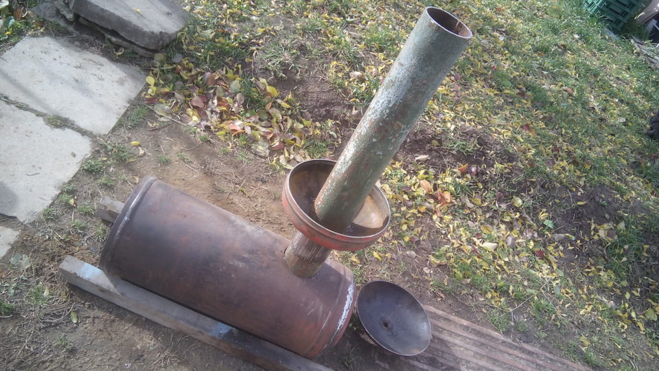 Печь из газового баллона: буржуйка своими руками, печка из пропанового баллона д