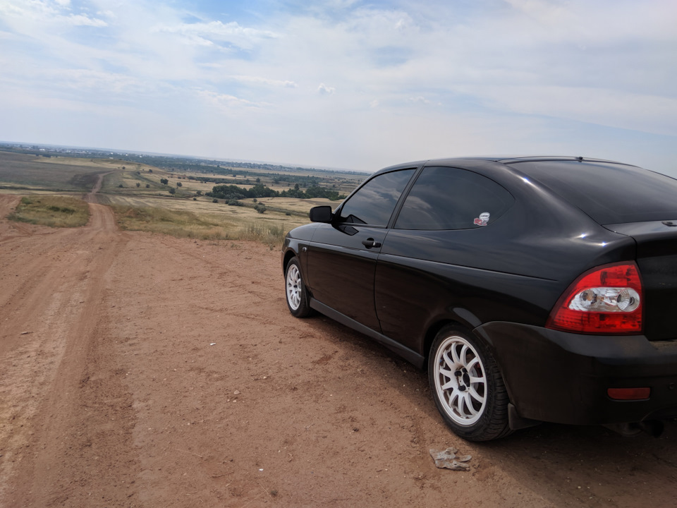 Lada Priora Coupe Sport черная