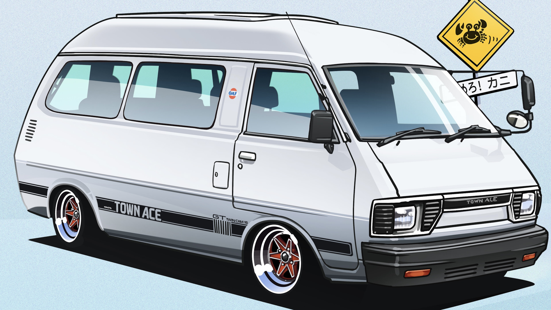 Toyota Town Ace 1.8 бензиновый 1982 | Одногодка на DRIVE2