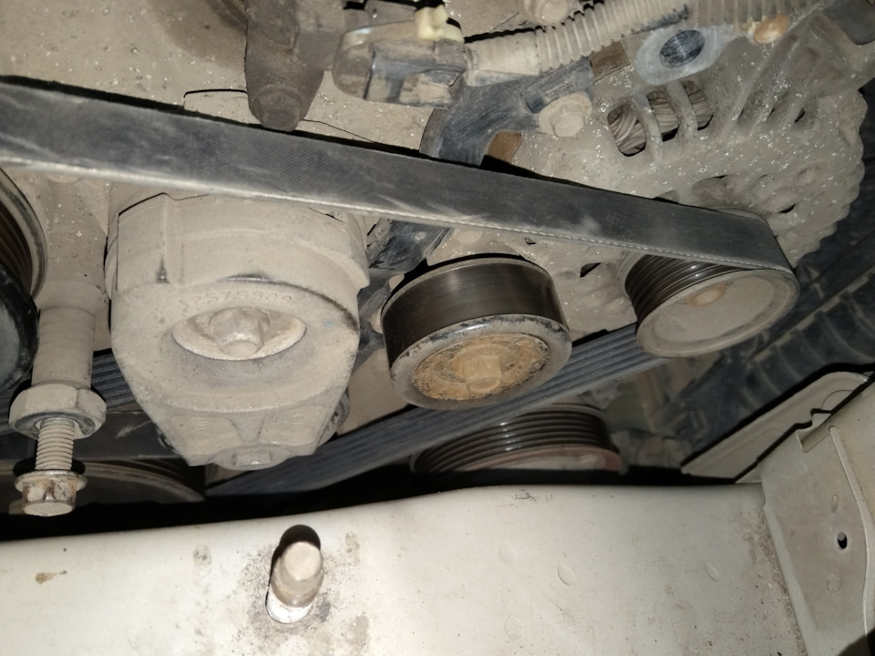 Короткий ремень в обход компрессора кондиционера — Chevrolet Captiva ...