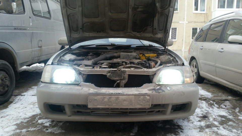 Лампы в голову led — Honda Partner (1G), 1,5 л, 1996 года | аксессуары ...