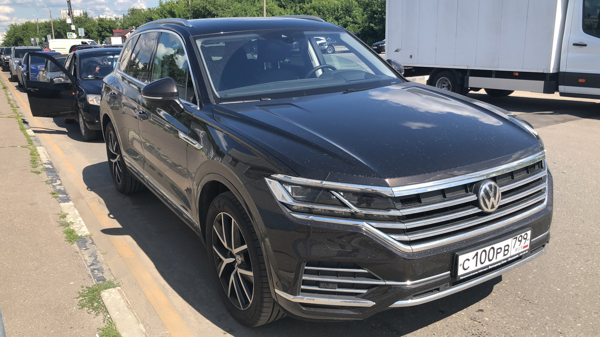 Volkswagen Touareg (3G) 2.0 бензиновый 2019 | 2.0 Exclusive на DRIVE2