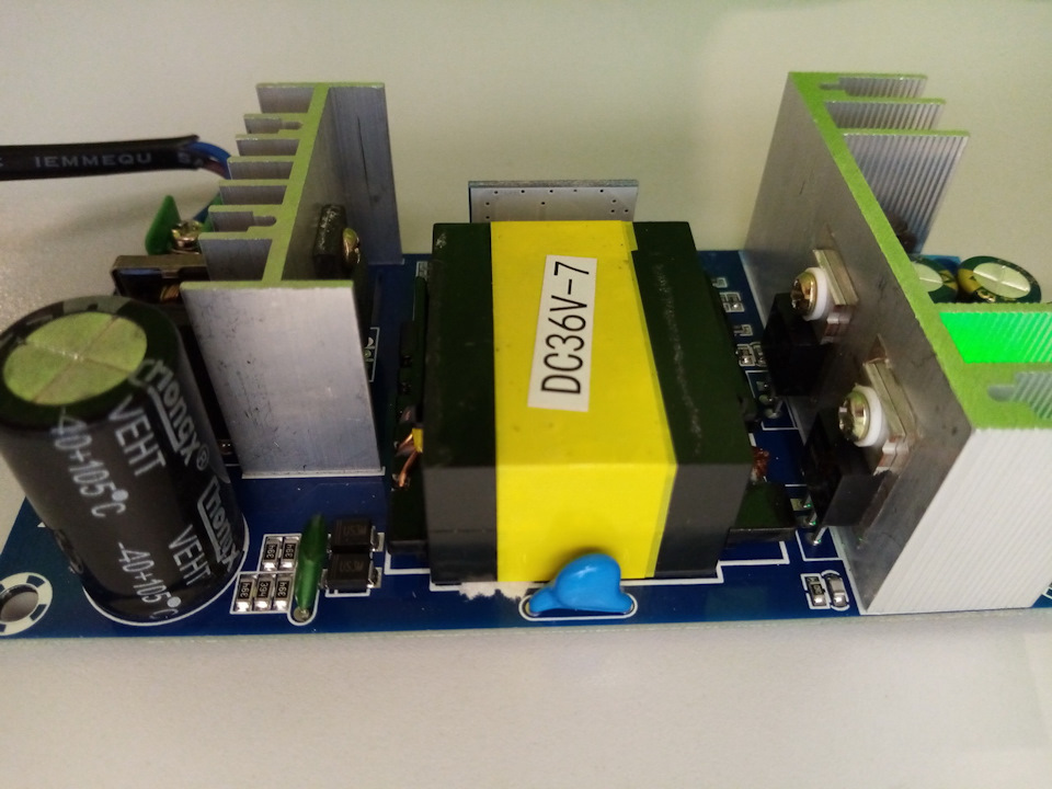 WX-DC2425 плата блок питания 36V 7A — DRIVE2