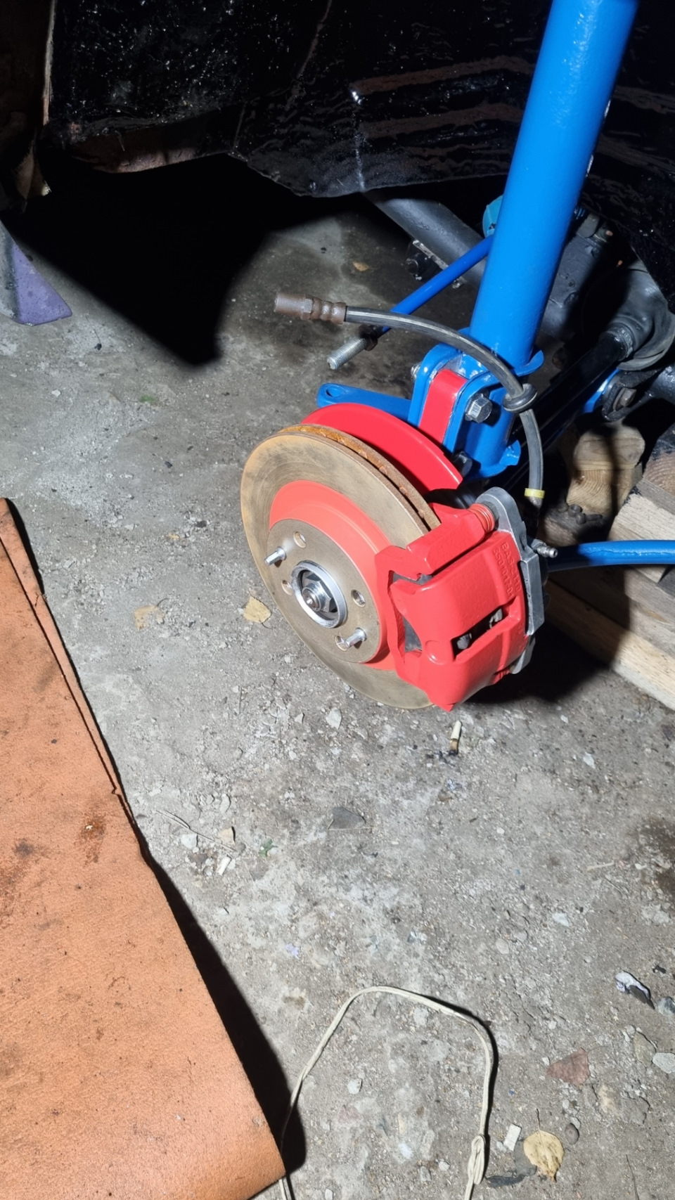 АБС на ИЖ 4х4 этап 2/ передние тормоза 14" — ИЖ 2126, 1,7 л, 2002 года ...