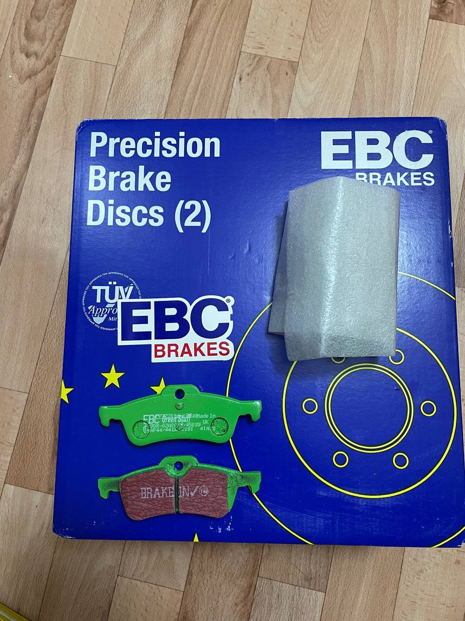 Задние колодки EBC Greenstuff Pads [DP22181] — Honda Civic Hatchback (9G)