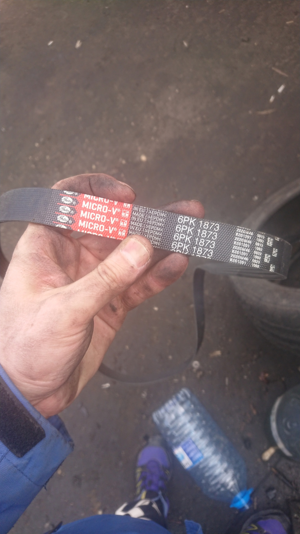 Фото в бортжурнале Mercedes-Benz C-Class (W203). Запчасти на фото: 6PK1878