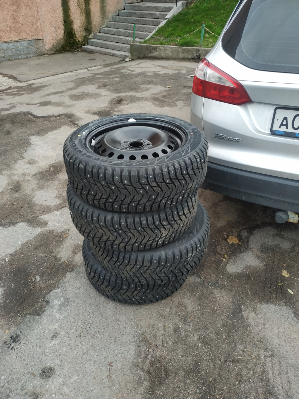 Зимние колеса Sailun. — Ford Focus Wagon III, 1,6 л, 2012 года | шины ...