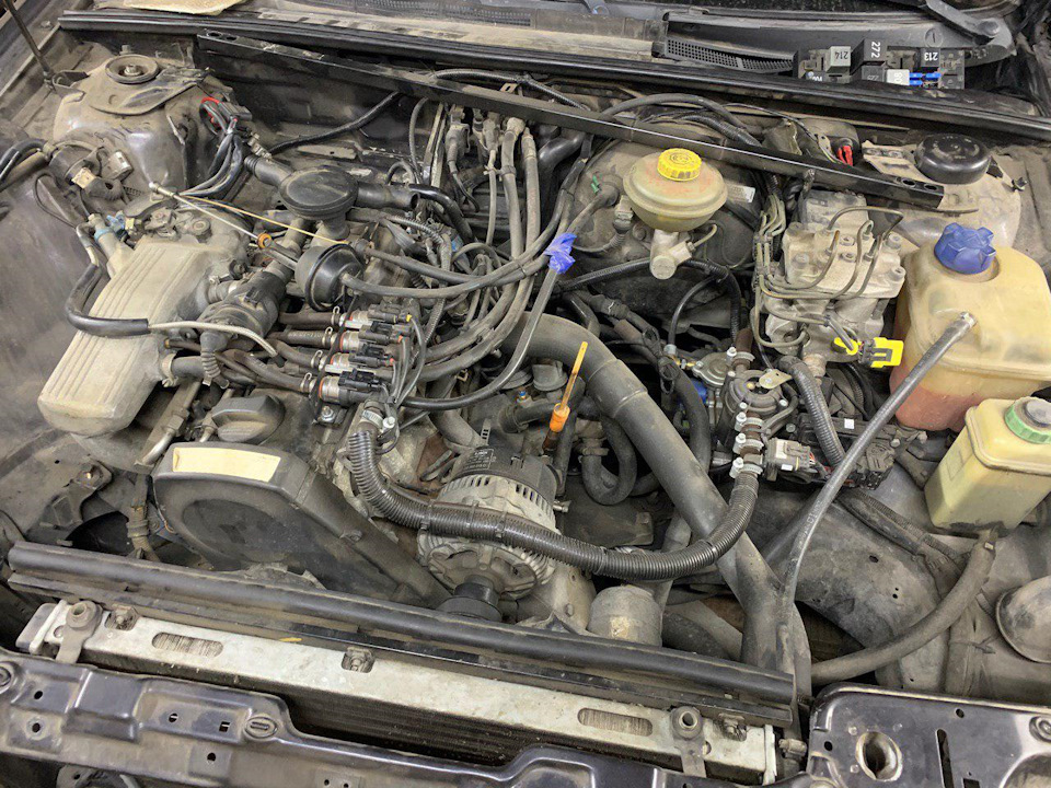 Установка климат-контроля в Audi 80 B4 2.0 Abk. — Audi Cabriolet (B4 ...