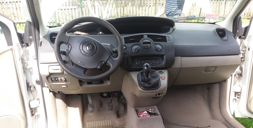 замена руля от SCENIC 3 в SCENIC 2 с кнопками круиз-контроля — DRIVE2