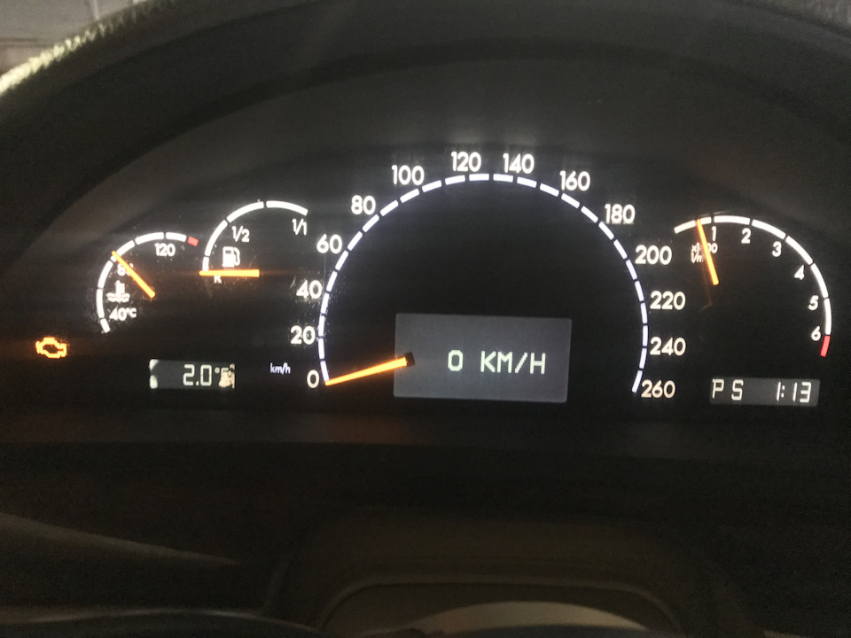 Прочистка катализатора — Mercedes-Benz S-Class (W220), 5 л, 2001 года ...