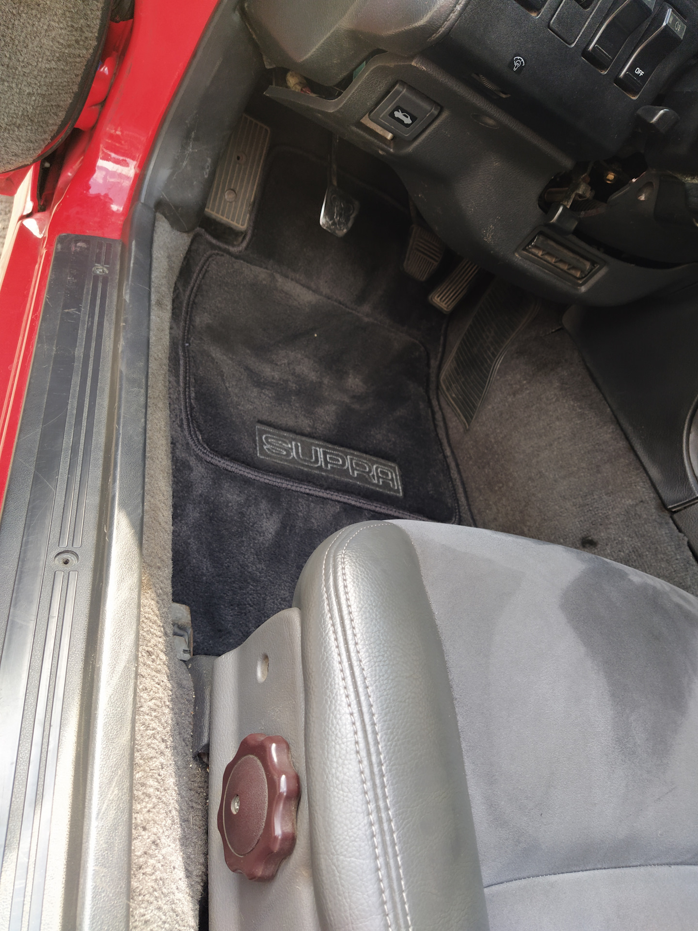 Ковровые движения. — Toyota Supra (70), 3 л, 1988 года | стайлинг | DRIVE2