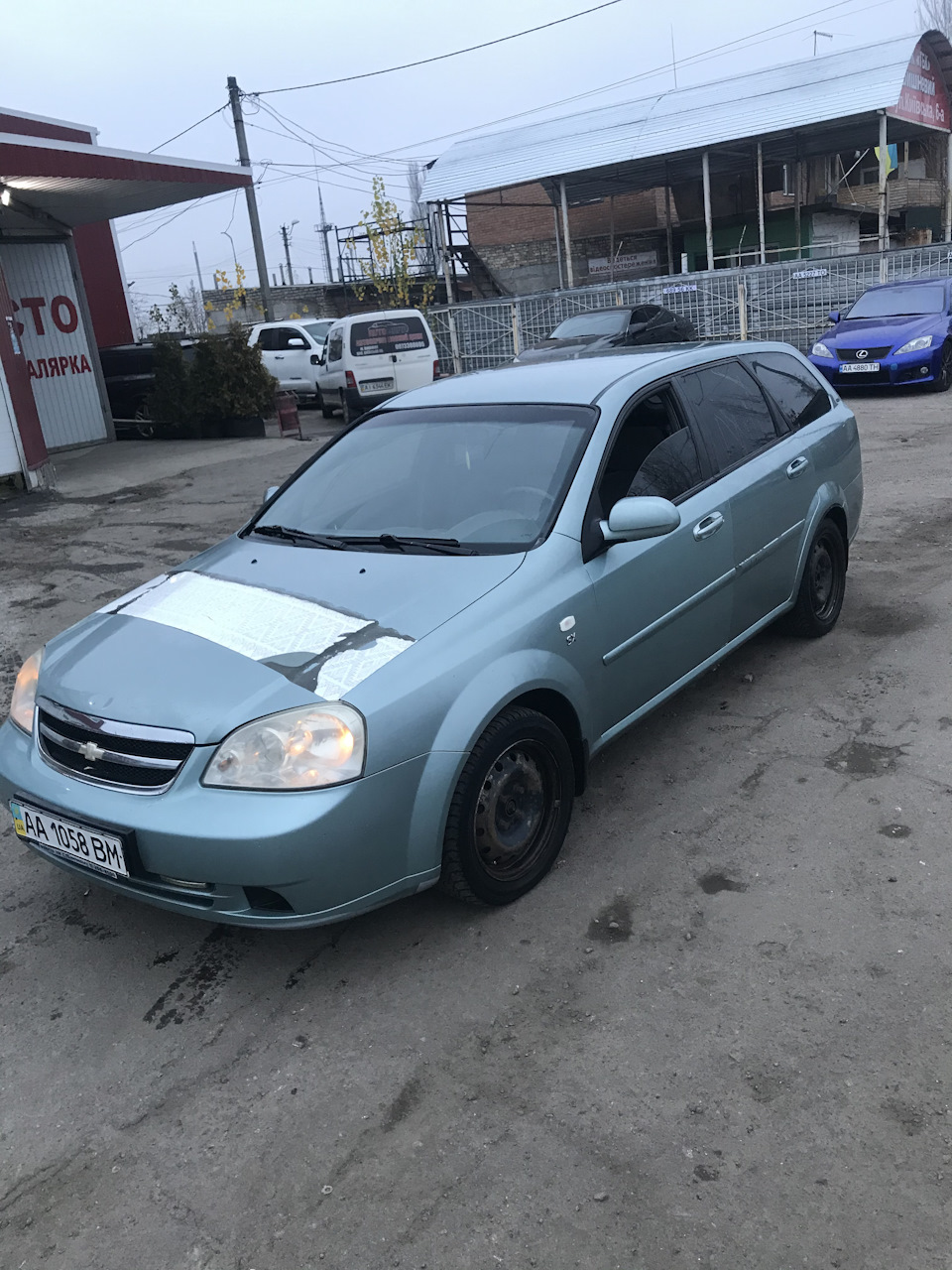 Нацарапать просто — убрать накладно — Chevrolet Lacetti SW, 1,8 л, 2006  года | стайлинг | DRIVE2