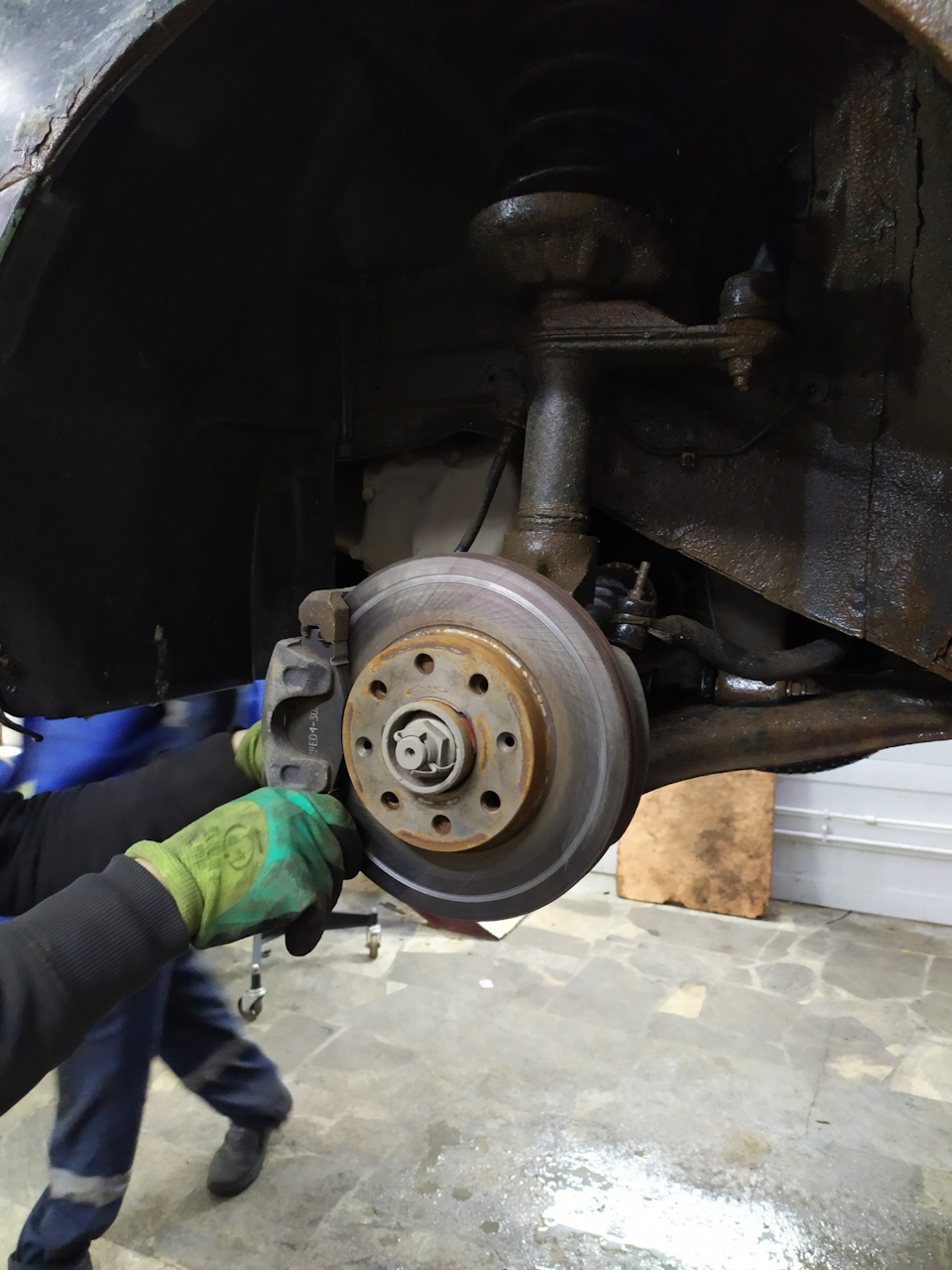 Когда тормоза не тормозят — Chevrolet Lanos, 1,5 л, 2006 года | поломка ...