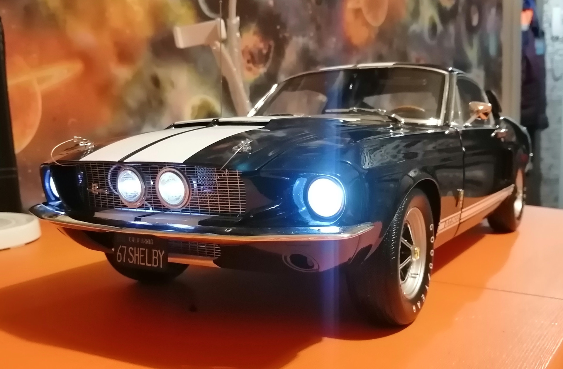 Shelby GT500 Mustang 1:8 Deagostini — Сообщество «Масштабные Модели» на  DRIVE2