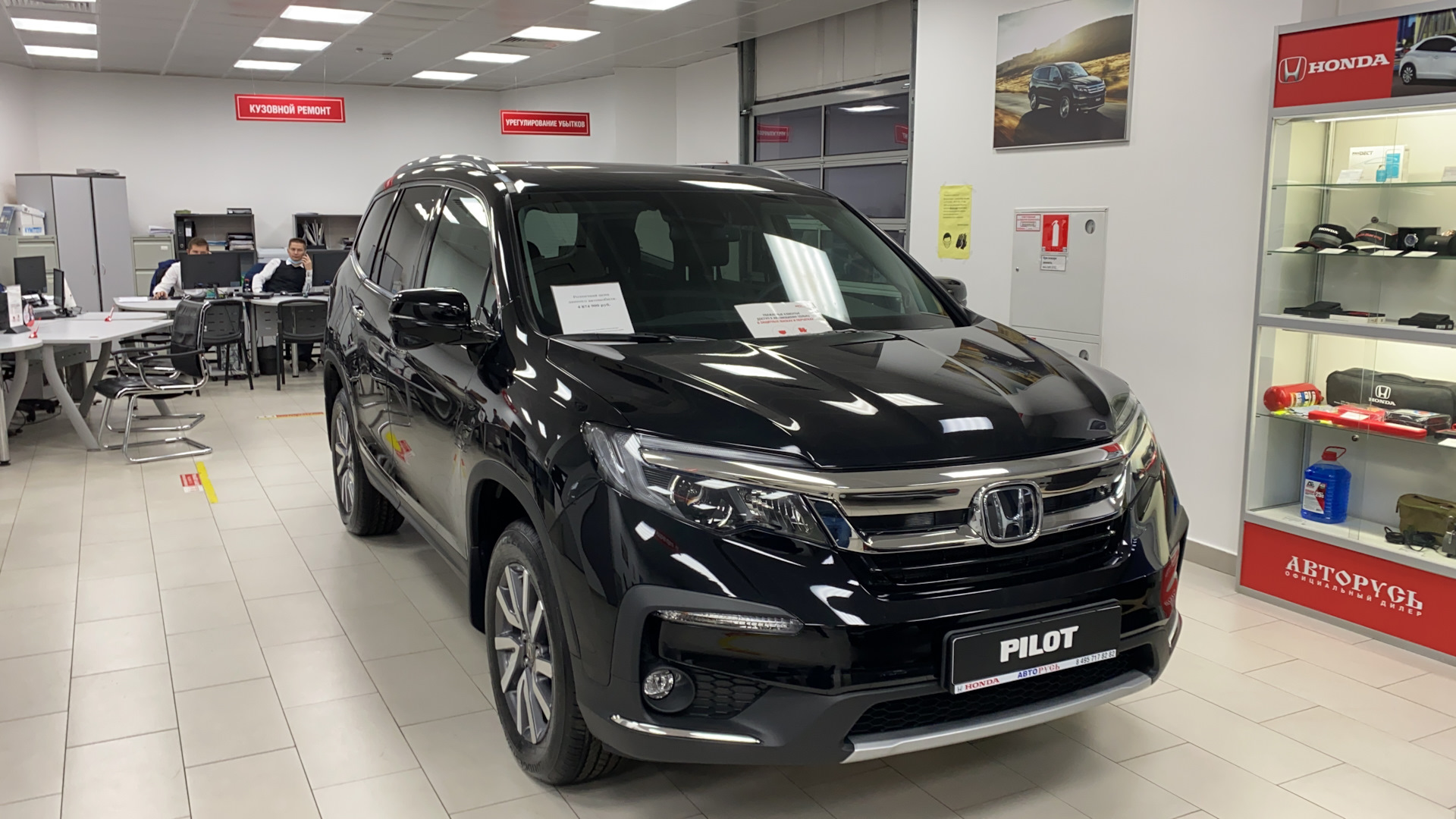 Honda Pilot (3G) 3.0 бензиновый 2021 | Черный исполин на DRIVE2