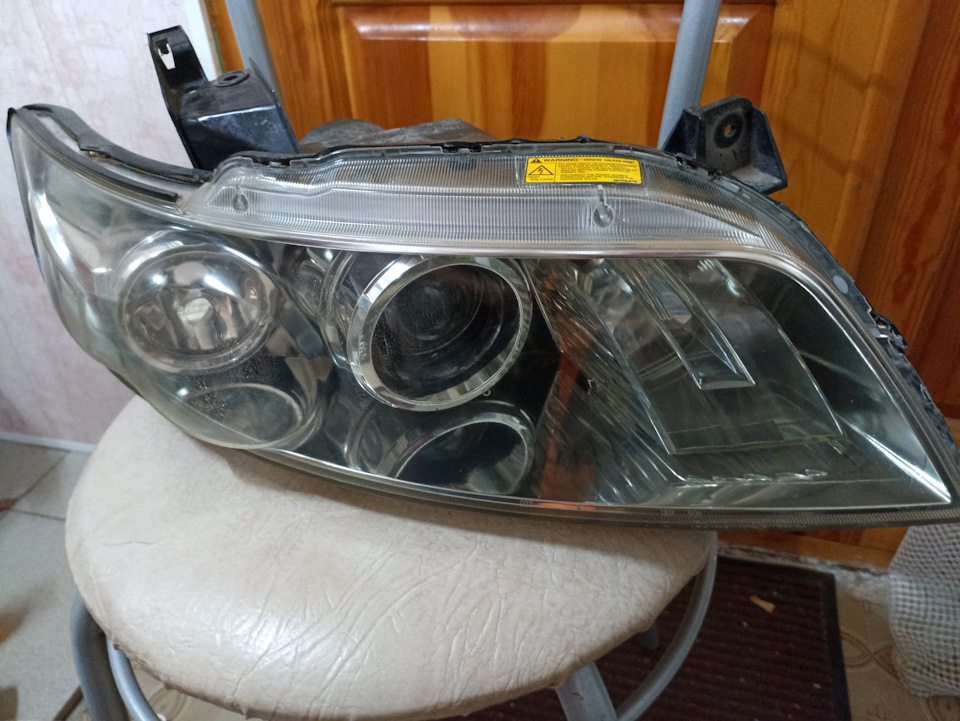 Фары, разбор, полировка. — Infiniti FX (1G), 4,5 л, 2003 года | своими ...