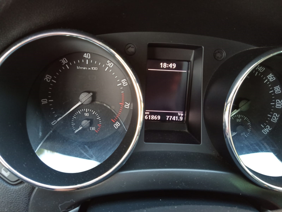 Photo from the logbook Skoda Yeti