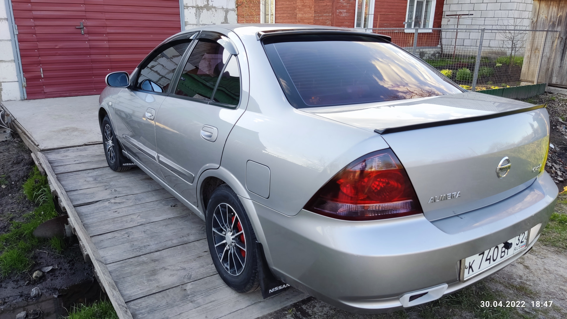 Nissan Almera Classic b10 антикрыло