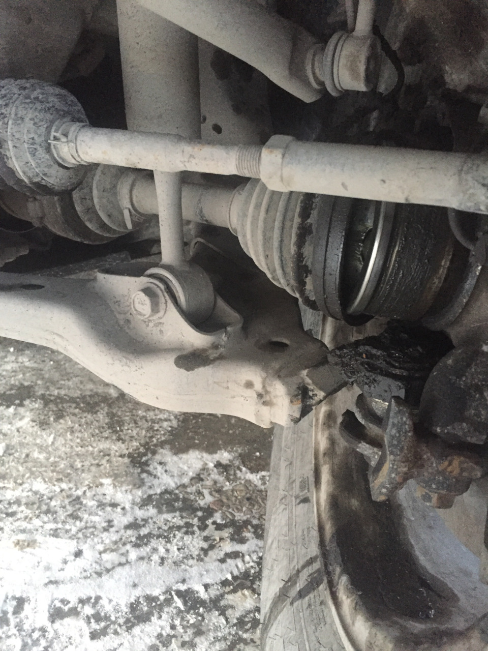 Потеря потерь (слетел хомут с пыльника гранаты) — Toyota Land Cruiser ...