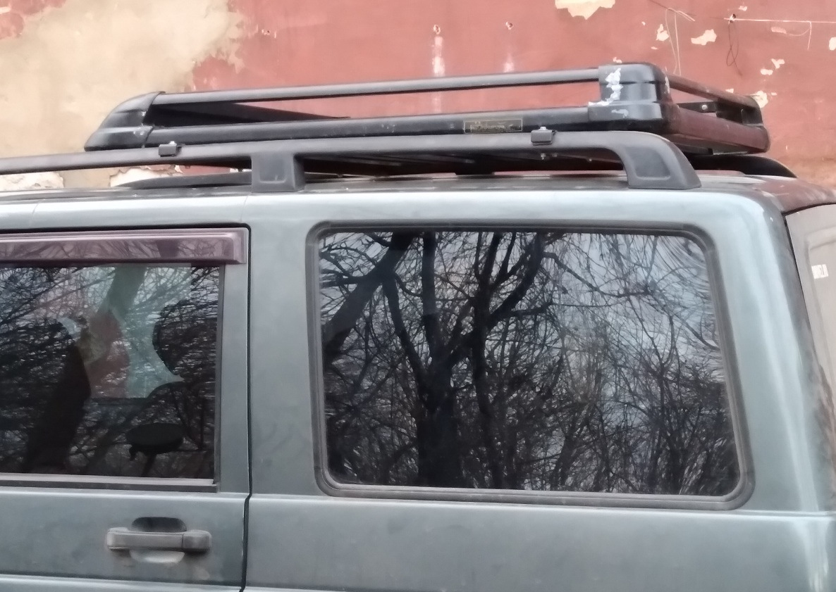 Корзинка под запаску — УАЗ Patriot, 2,7 л, 2005 года | тюнинг | DRIVE2