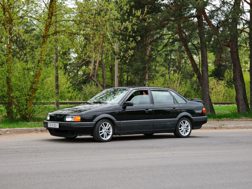 Помылись — сфоткались. — Volkswagen Passat B3, 2 л, 1992 года ...