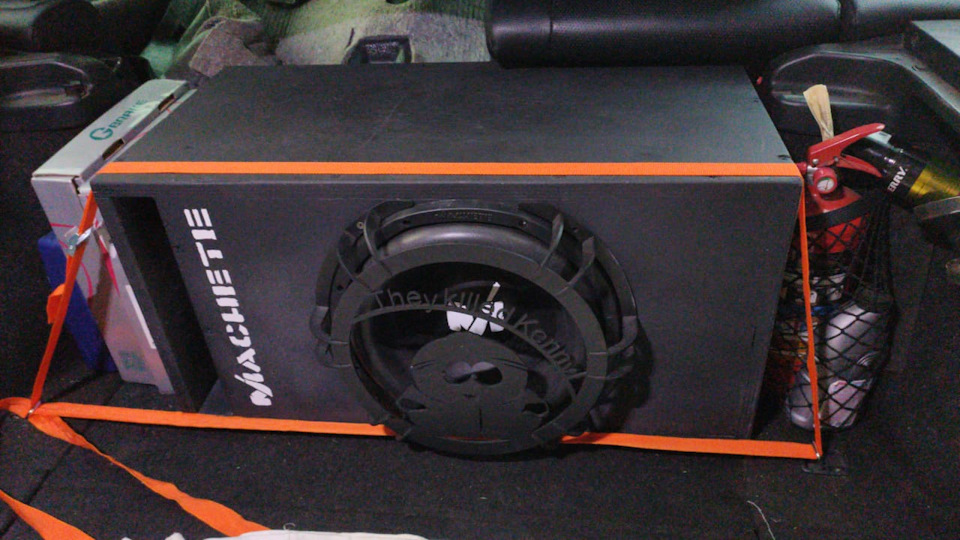 Покраска сабвуфера — Honda Accord Wagon (6G), 2,3 л, 1998 года ...