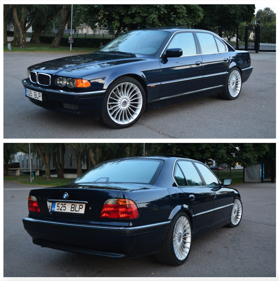 Коллаж 2019-2020 — BMW 7 series (E38), 2,8 л, 1999 года | фотография |  DRIVE2