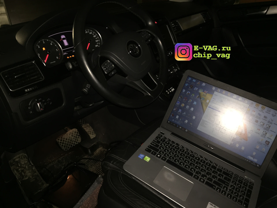 Выезд в Нижний Тагил. VW Touareg NF "2010 3.0 TDI (CASA) 239 лс из г ...