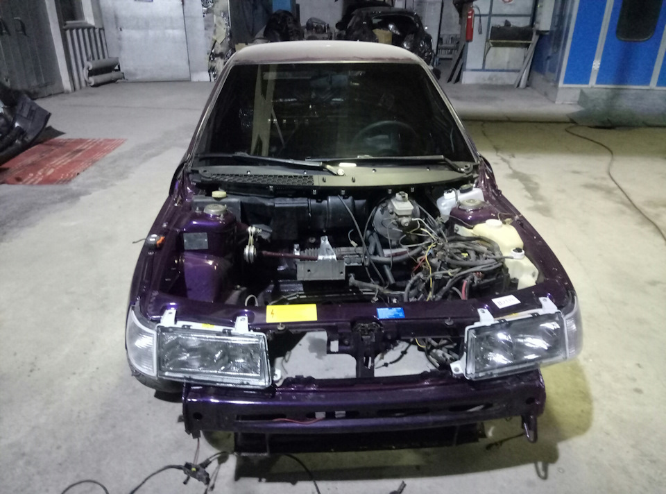 Установка жабо приора2 — LADA 21122, 1,5 л., 2000 года | кузовной ...