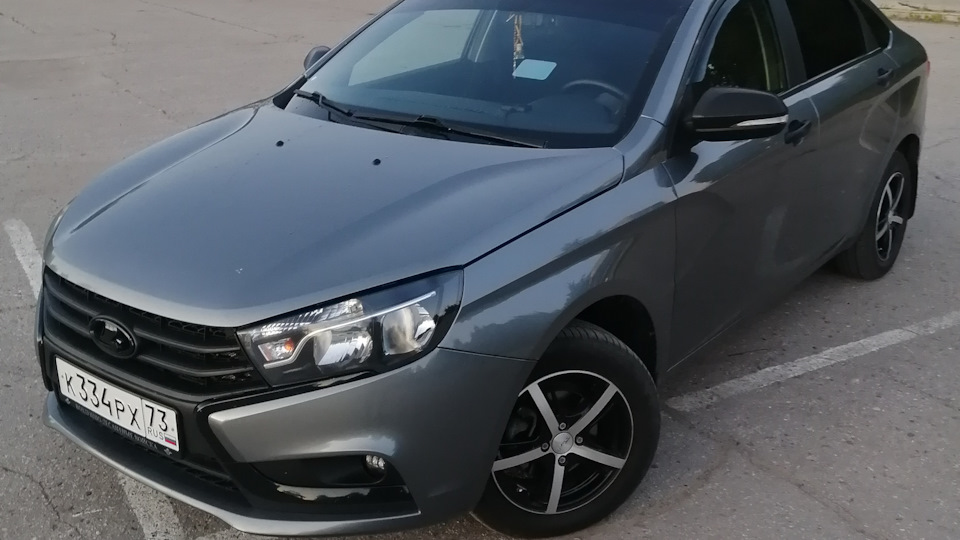 Газовые упоры багажника, Лада Веста седан видео — Lada Vesta (1G), 1,6 ...