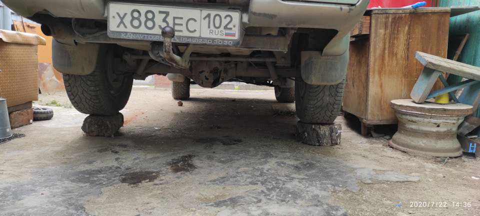 Масло в задний мост — Nissan Terrano II, 2,4 л, 2002 года | расходники ...