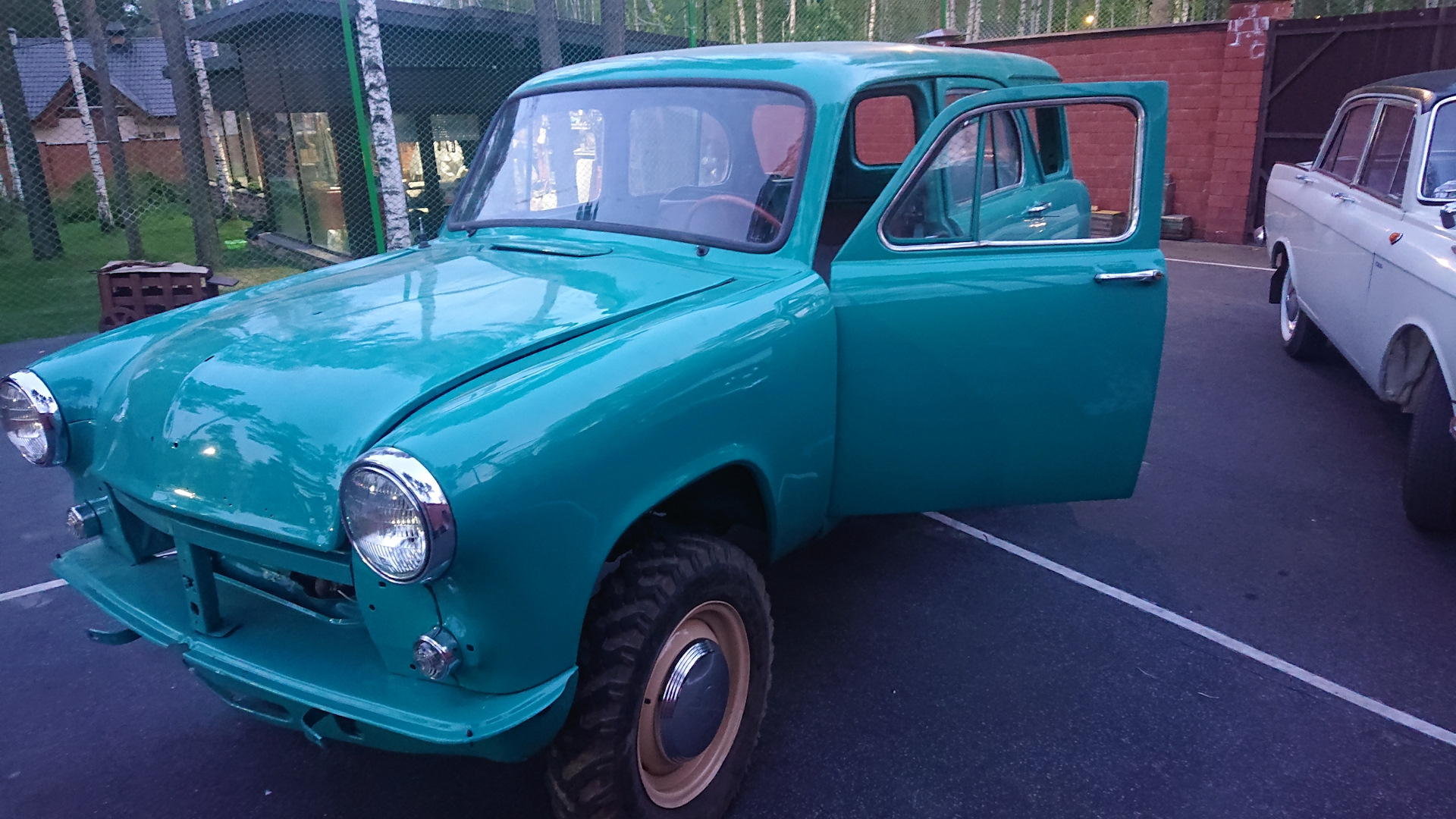 Агрегаты на месте — Москвич 411, 1,3 л, 1960 года | обкатка | DRIVE2