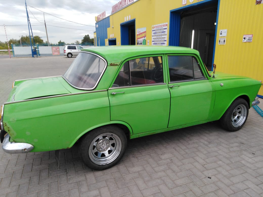 Новые тапки. — Москвич 412, 1,5 л, 1979 года | колёсные диски | DRIVE2