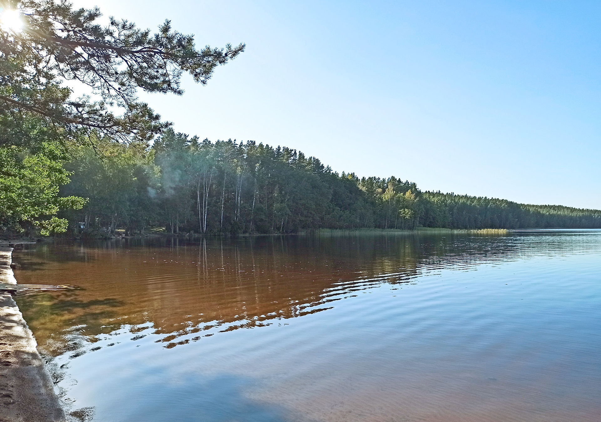 Высокинское озеро Ленинградская область