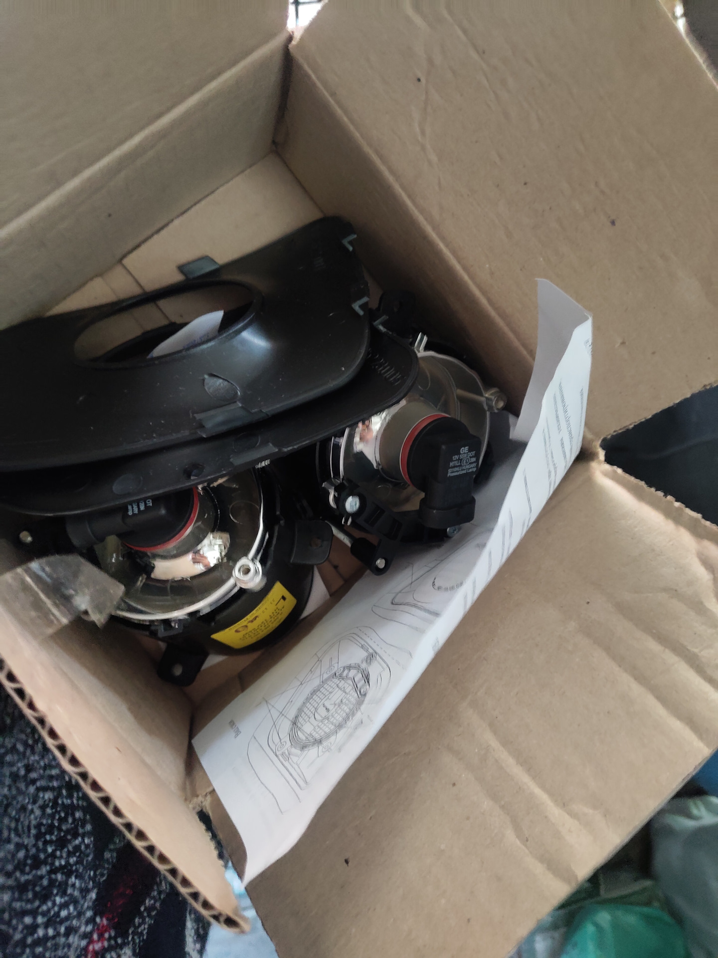 Установка противотуманок калина 1 на калину 2 — Lada Kalina Cross, 1,6 ...