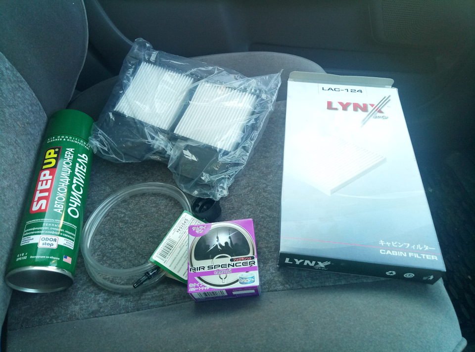 Промывка испарителя кондиционера. — Toyota Corona Premio (T210), 1,8 л ...