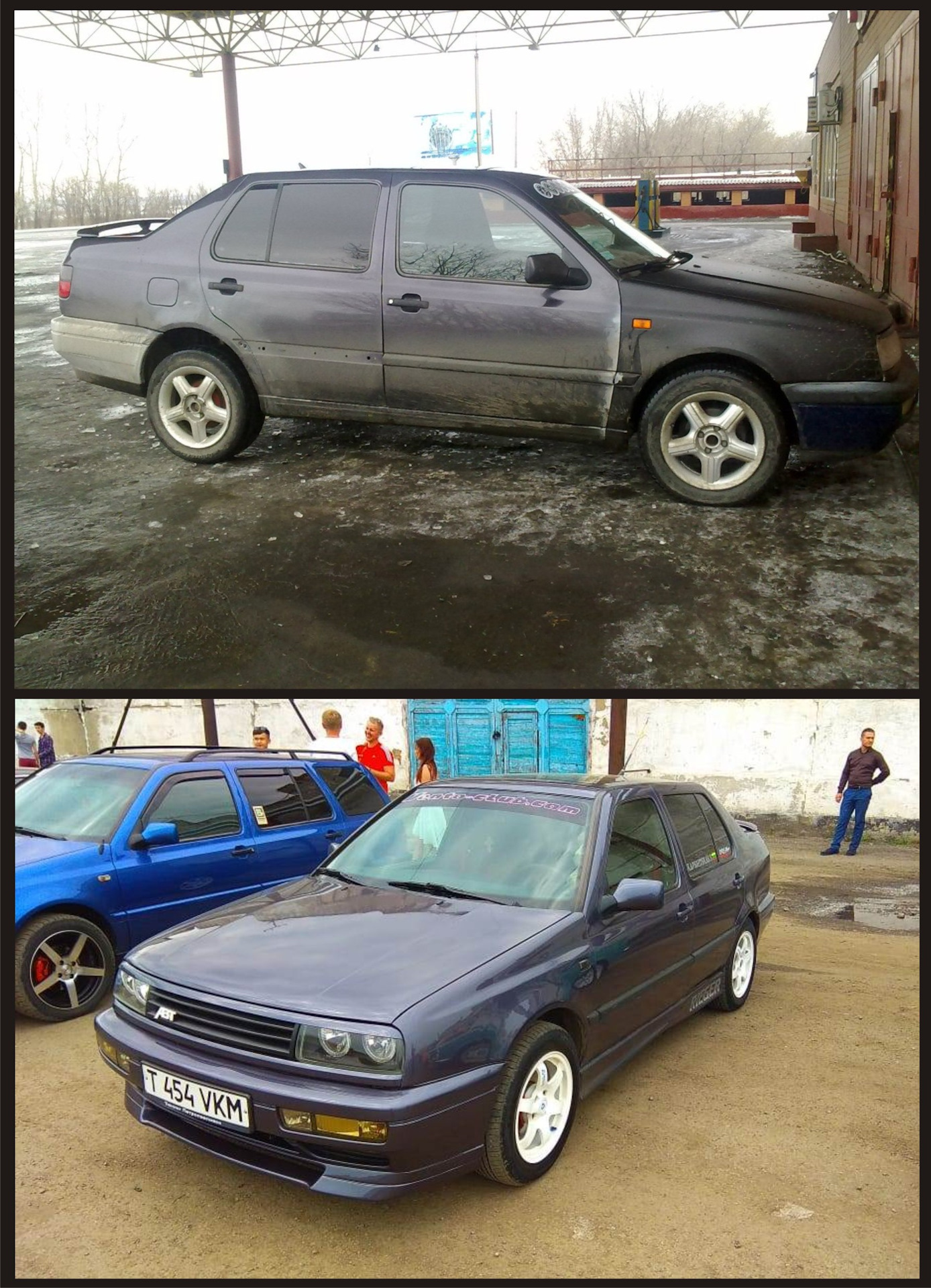 VW Vento с телкой