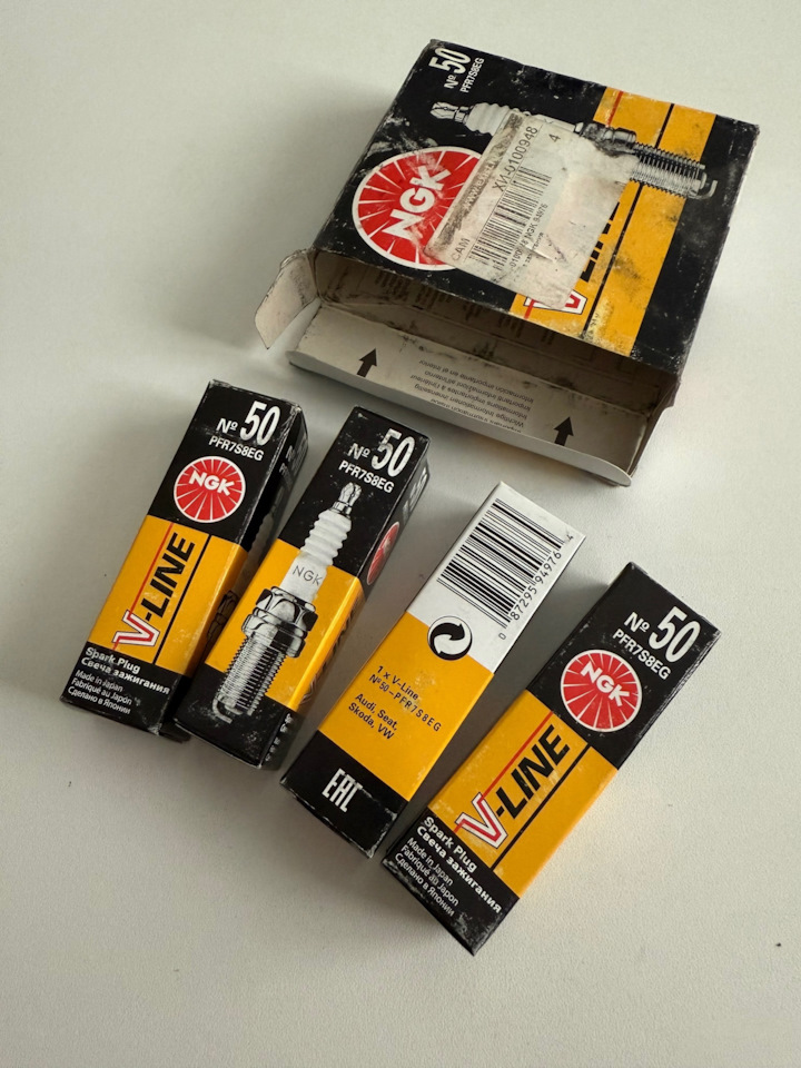 Свечи NGK 94976 на Volkswagen Jetta V, Volkswagen Jetta VI, Volkswagen ...