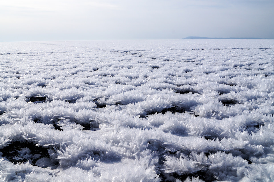 Удивительный снег — Lada Granta