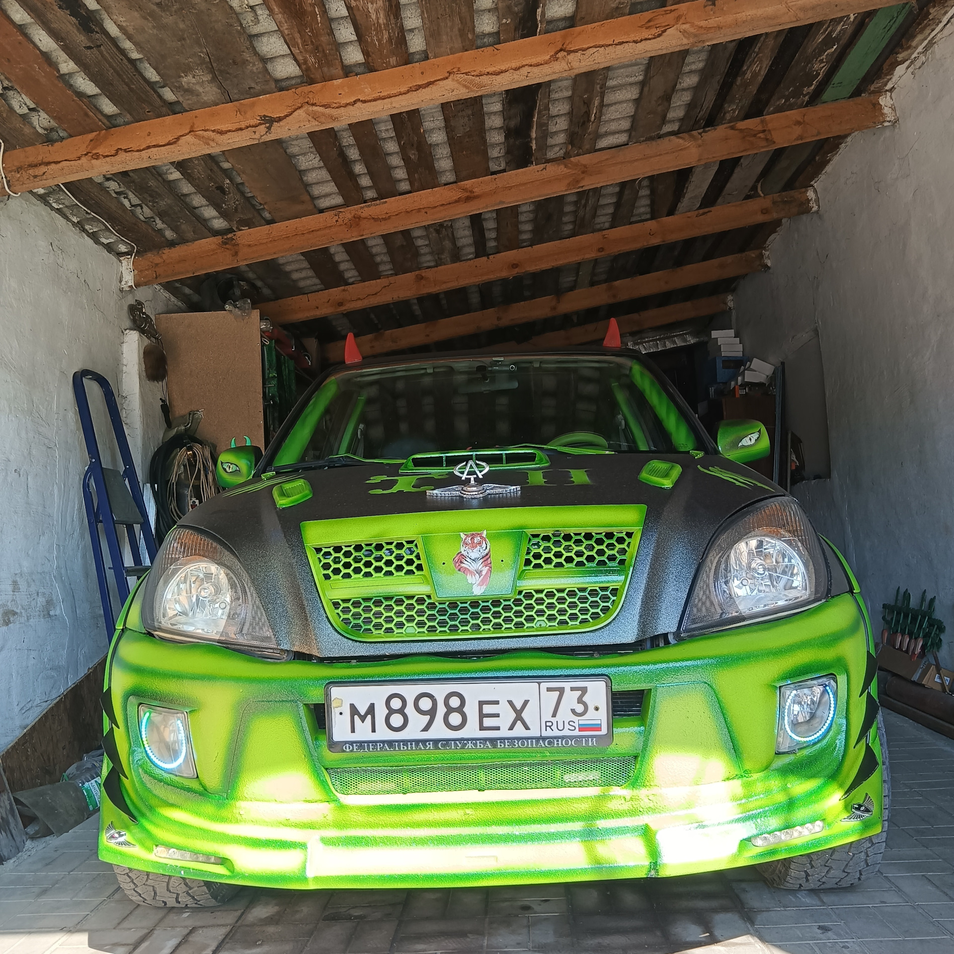 Сплитерана бампер Чери Тигго т11 — Chery Tiggo 1, 1,8 л, 2008 года ...
