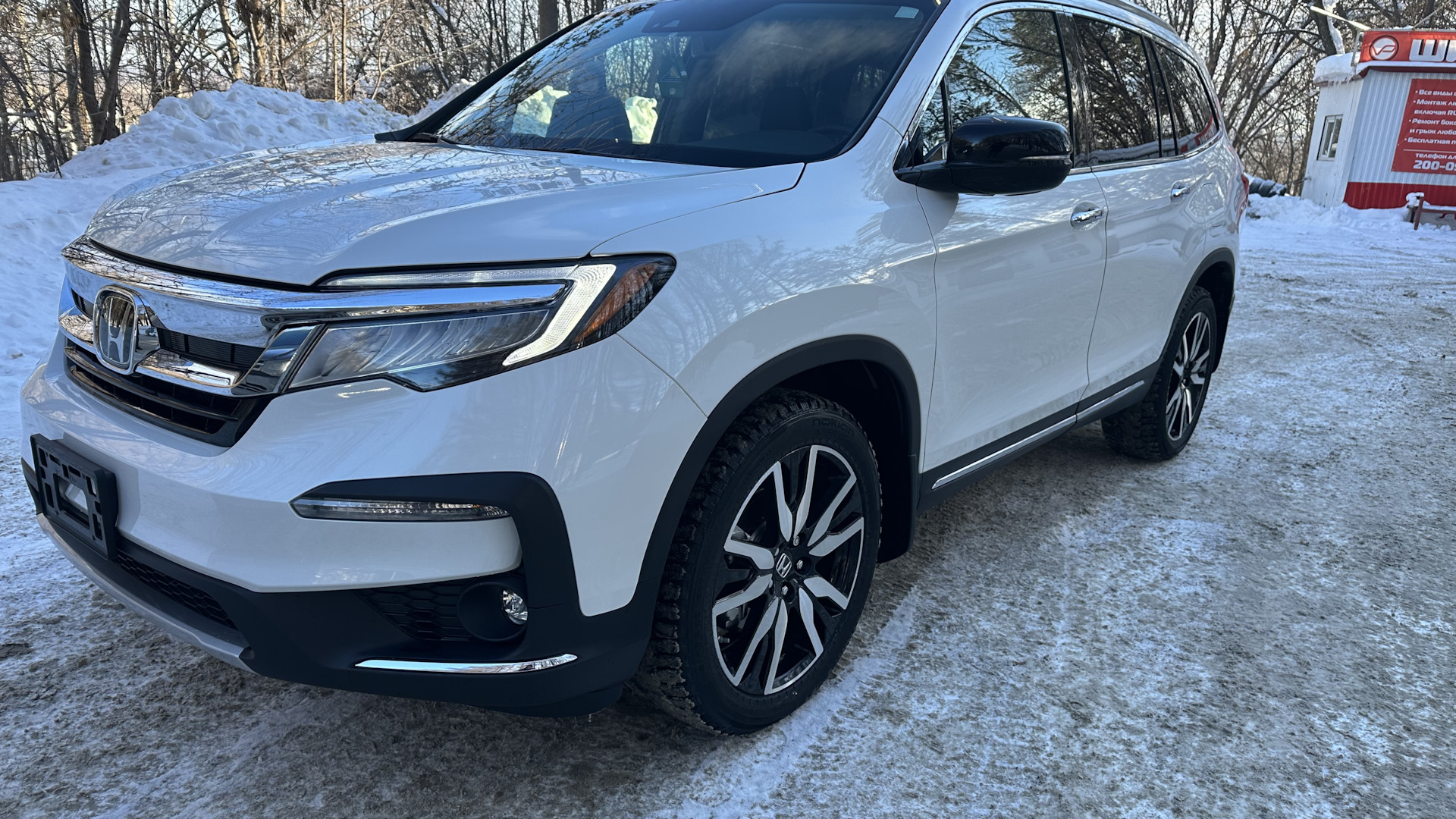 Продажа Honda Pilot (3G) 2022 (бензин, АКПП) — с историей обслуживания —  DRIVE2.RU