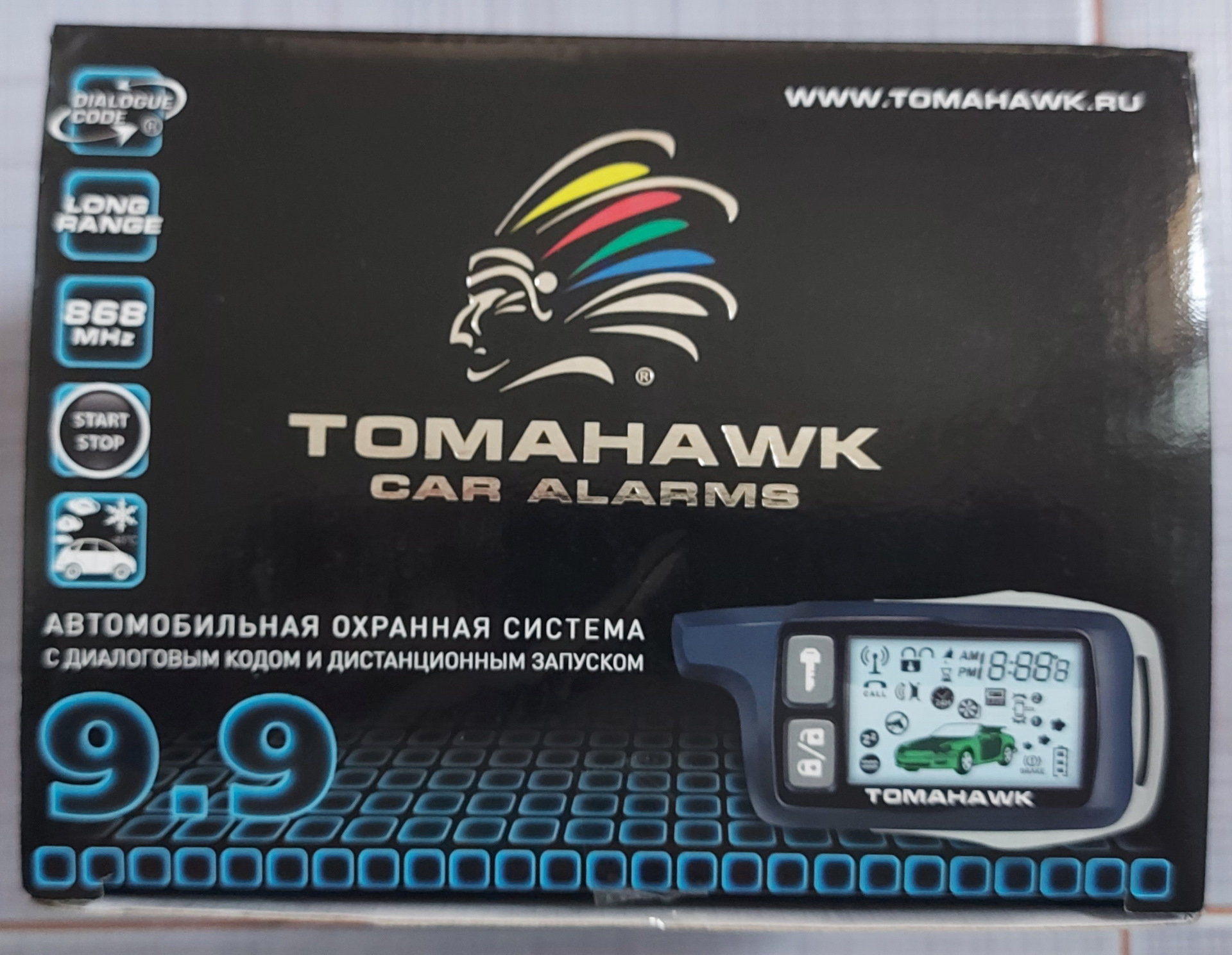 Сигналка tomahawk — Chevrolet Niva GLX, 1,7 л, 2019 года | электроника ...