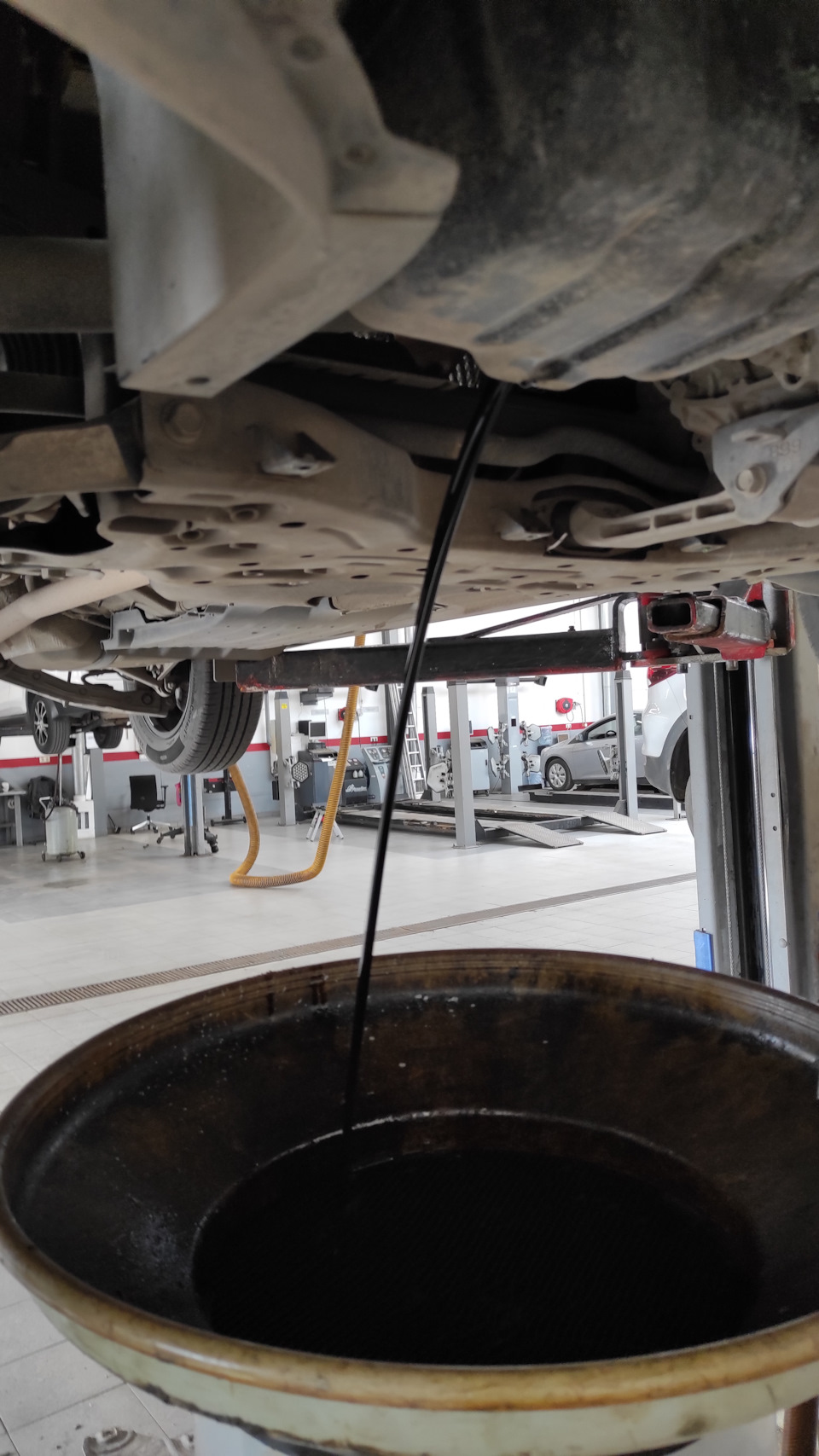 Слили отработку — KIA Sportage (4G)