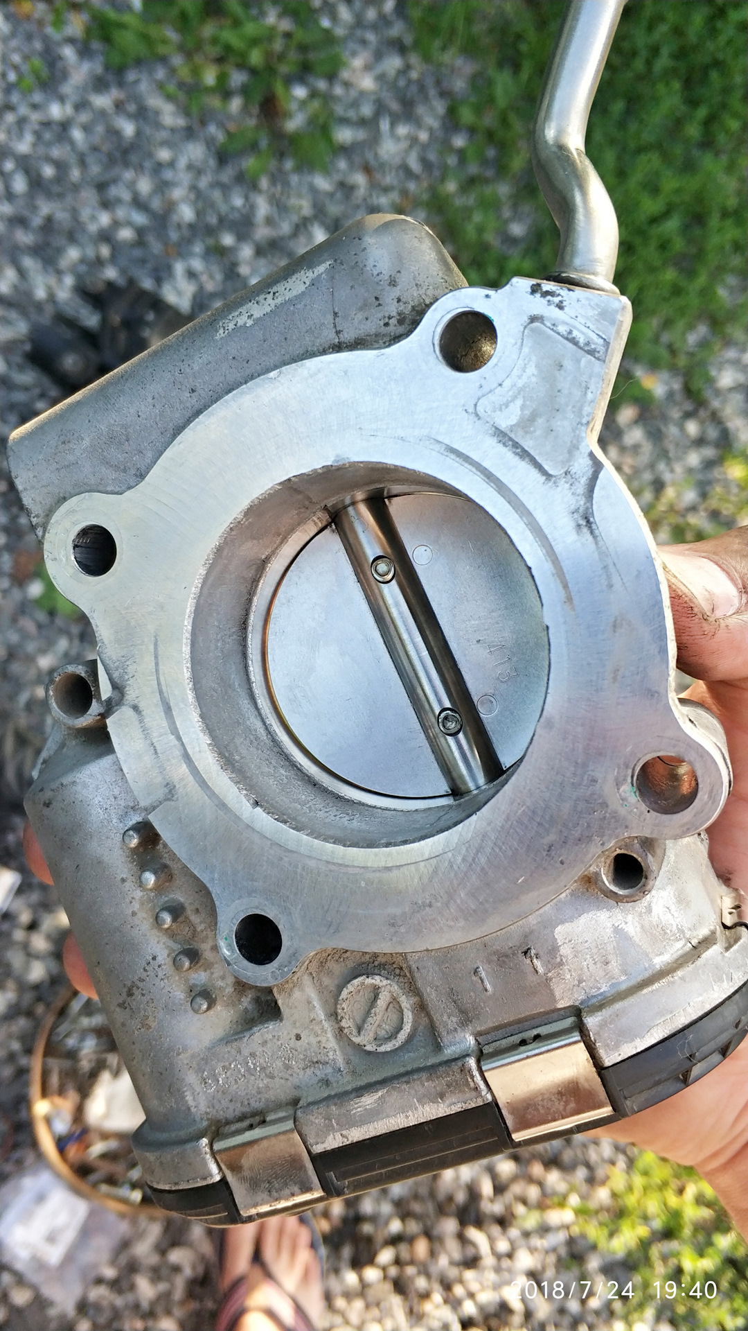 Чистка дроссельной заслонки… — KIA Ceed (2G), 1,6 л, 2014 года | своими ...