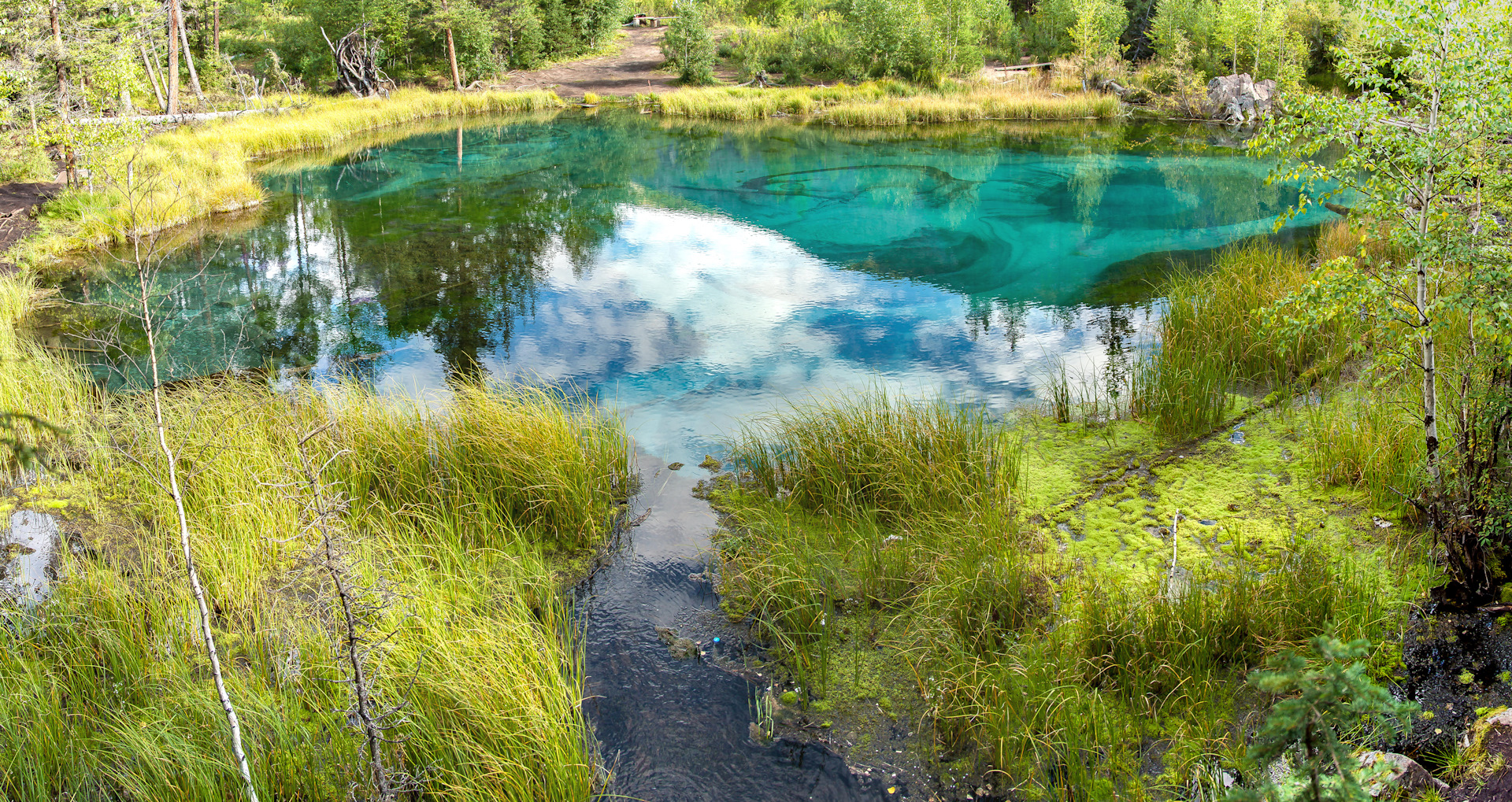 Кош Агач фото лошади Гейзеровое озеро