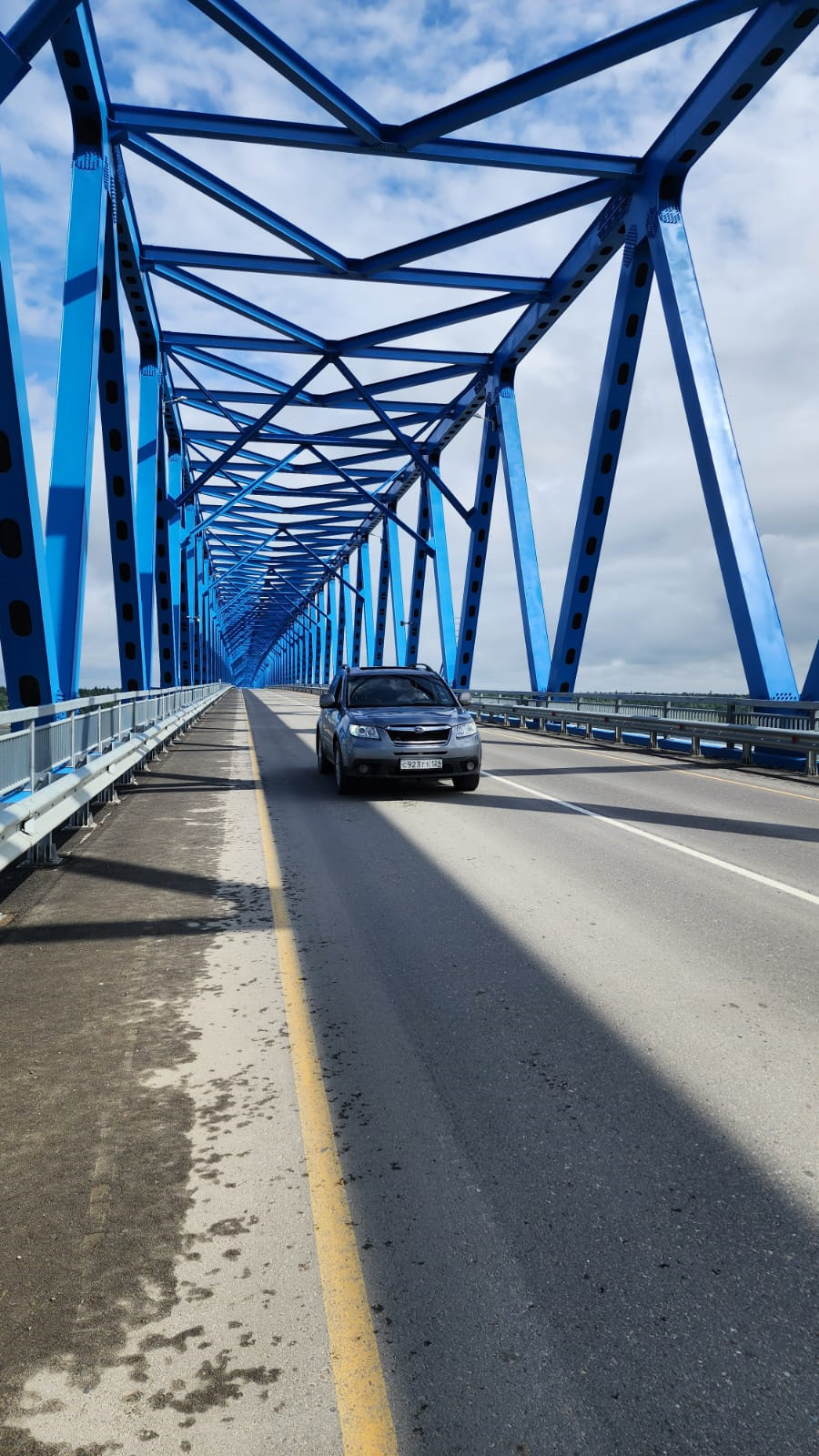 Поездка на Север в Енисейск. — Subaru Tribeca B9, 3,6 л, 2008 года ...