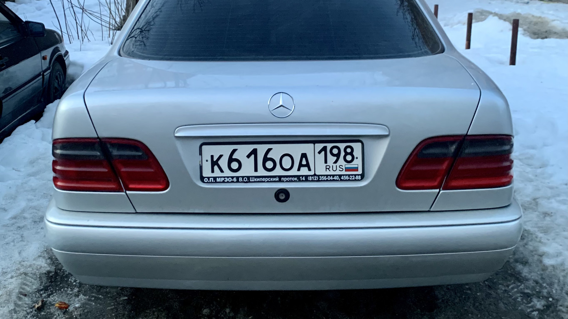 Mercedes-Benz E-class (W210) 2.0 бензиновый 1996 | Серебро на DRIVE2