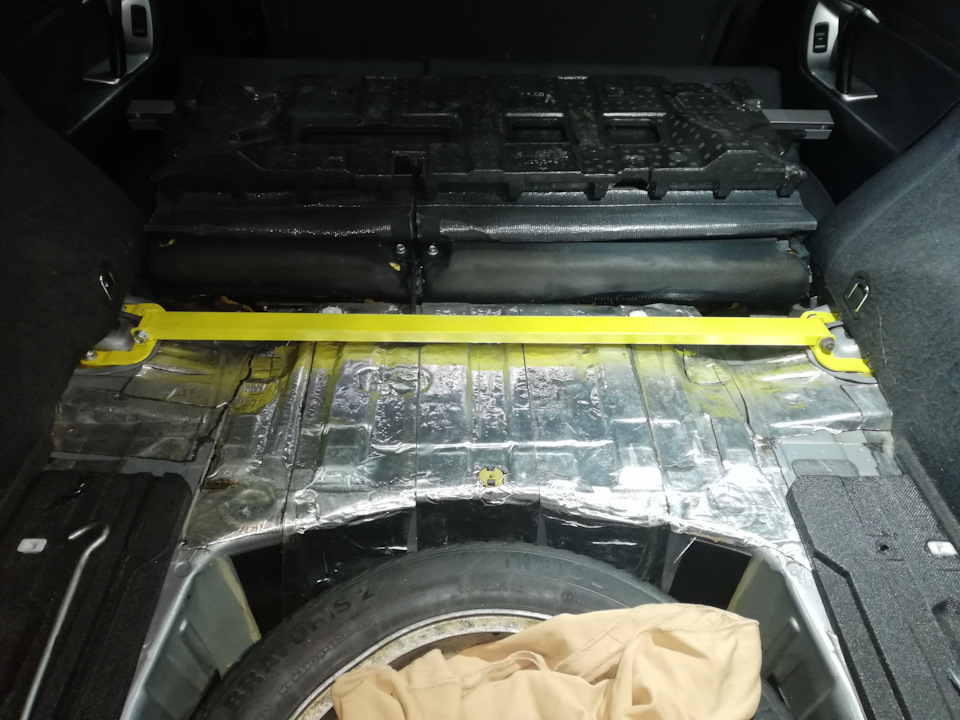 Усиление кузова №2 (задняя, верхняя распорка стаканов) — Subaru Outback ...