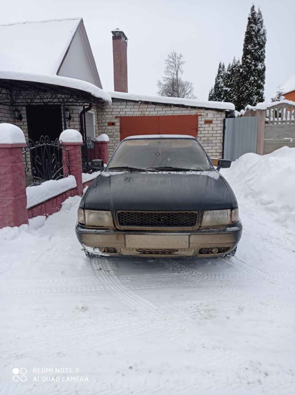 Сани летом или семь вёрст… — Audi 80 (B4), 2 л, 1991 года | путешествие |  DRIVE2